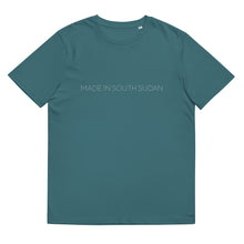 Load image into Gallery viewer, MADE IN SOUTH SUDAN Unisex organic cotton t-shirt