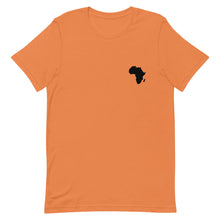 Load image into Gallery viewer, Black Africa Map Short-Sleeve Unisex T-Shirt