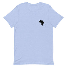Load image into Gallery viewer, Black Africa Map Short-Sleeve Unisex T-Shirt