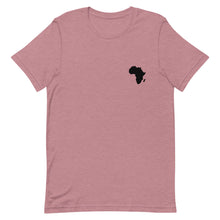 Load image into Gallery viewer, Black Africa Map Short-Sleeve Unisex T-Shirt