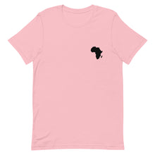 Load image into Gallery viewer, Black Africa Map Short-Sleeve Unisex T-Shirt
