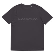 Load image into Gallery viewer, MADE IN CONGO (BRAZZAVILLE) Unisex organic cotton t-shirt
