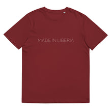 Load image into Gallery viewer, MADE IN LIBERIA Unisex organic cotton t-shirt
