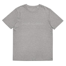 Load image into Gallery viewer, MADE IN LIBERIA Unisex organic cotton t-shirt
