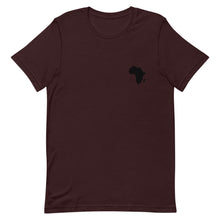 Load image into Gallery viewer, Black Africa Map Short-Sleeve Unisex T-Shirt
